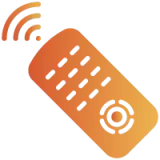 Smart remote control icon