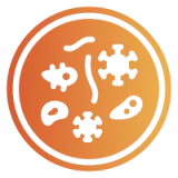 Antibacterial UV light icon